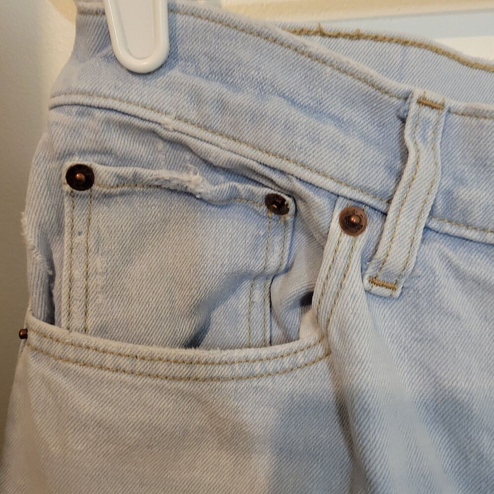 Abercrombie & Fitch Curve Love Women's Ultra High-Rise Ankle Straight Jeans sz30 - Picture 5 of 8